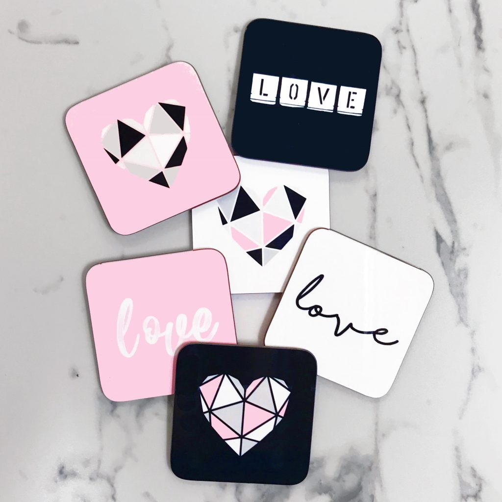 Sublimation Coasters Pack of Four AOP+ Easy Print on Demand